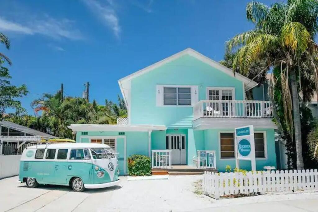 Walk To The Beach - Island Villa Siesta Key Eksteriør bilde